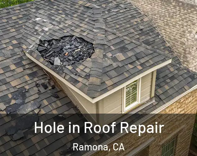  Hole in Roof Repair Ramona, CA