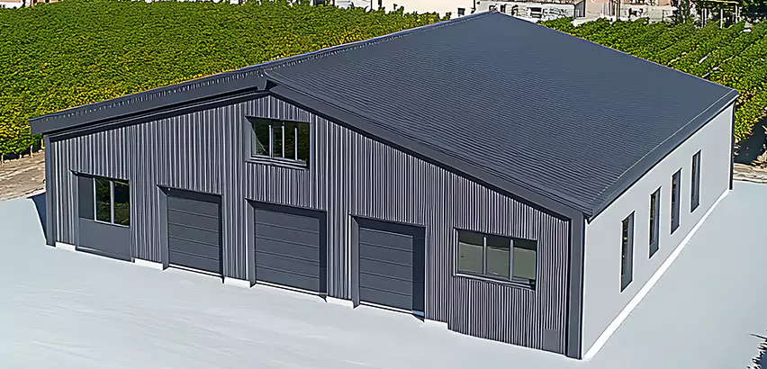 Corrugated Garage Roof Repair in Ramona