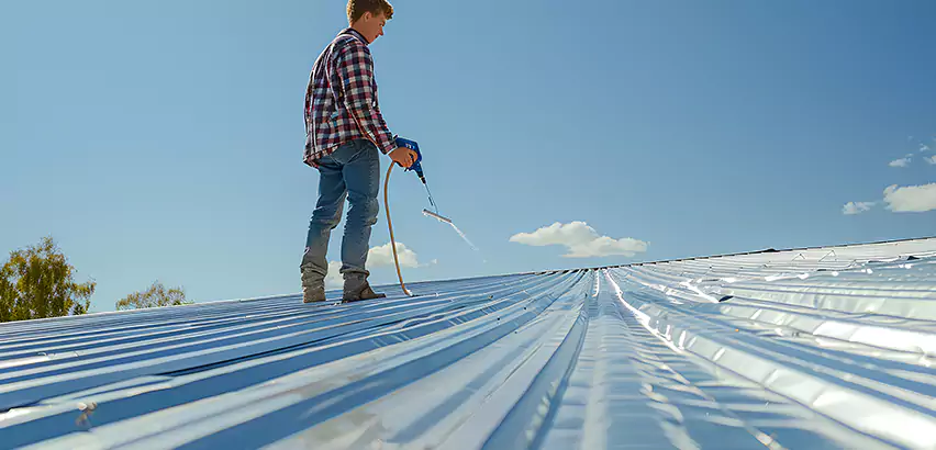 EPDM Roofing Installation Drip Edge in Ramona