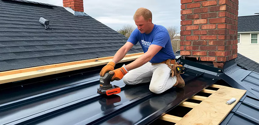 Metal Barn Roof Replacement in Ramona