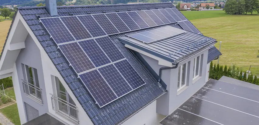 Residential Solar Roof Installation in Ramona