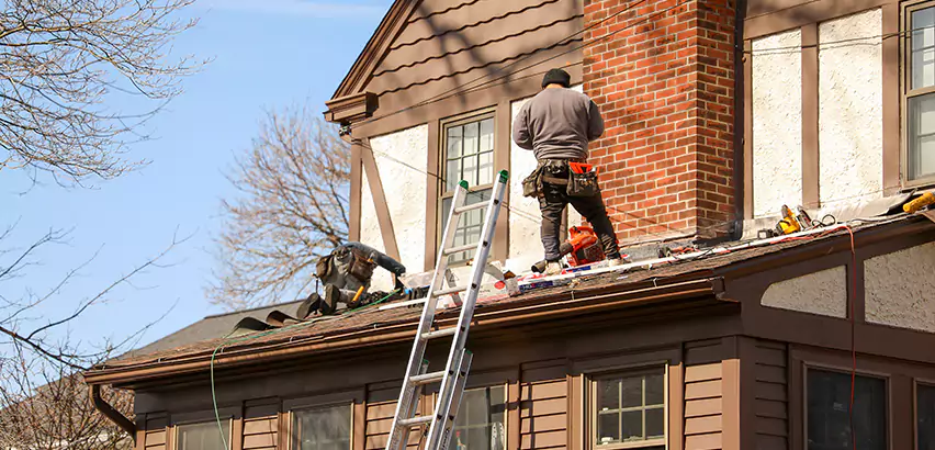 Roof Siding Trim Repair in Ramona