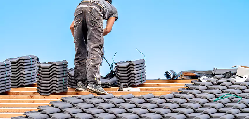 Replacing Tile Roof Underlayment in Ramona