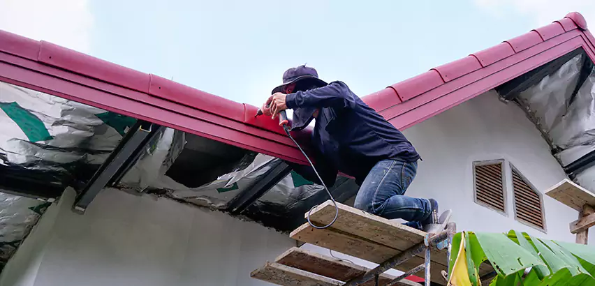 Residential Wind Damage Roof Repair in Ramona