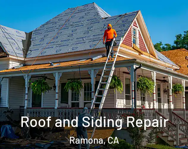  Roof and Siding Repair Ramona, CA