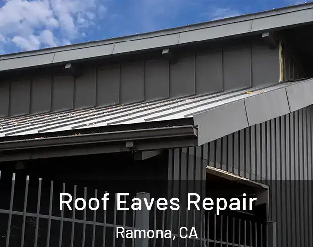  Roof Eaves Repair Ramona, CA