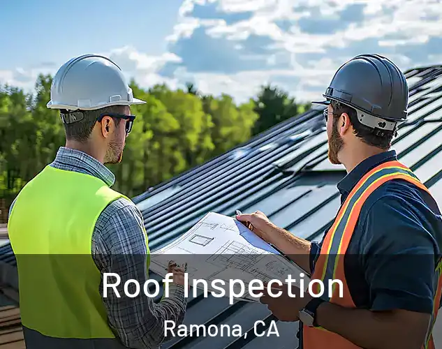  Roof Inspection Ramona, CA