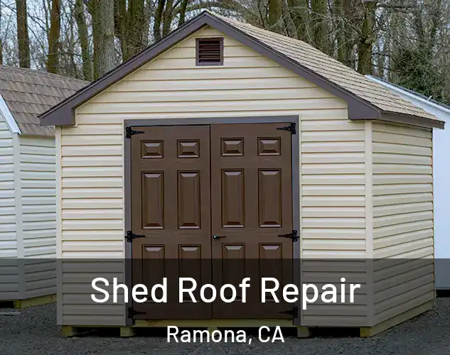  Shed Roof Repair Ramona, CA
