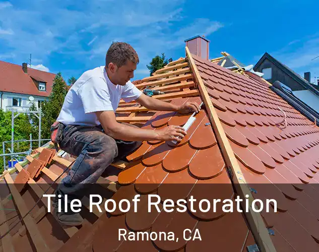  Tile Roof Restoration Ramona, CA